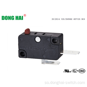 Guryaha Bakelite ee hadda Sare ee AC Micro Switch